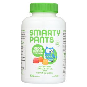 Smartypants Multivitamin - Kids Complete And Fiber Gummy - 120 Count