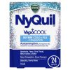 Vicks NyQuil Vapocool Medicine Caplets, Severe Cold & Flu, over-the-counter Medicine, 24 Caplets