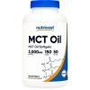 Nutricost MCT Oil Softgels Supplement 3000mg Per Serving, 50 Servings, 150 Softgels