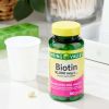 Spring Valley Biotin Softgels;  Dietary Supplement;  10; 000 mcg;  120 Count